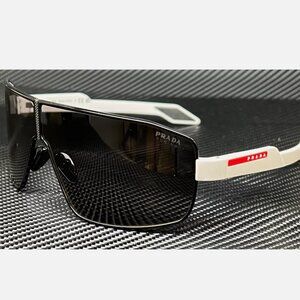 Prada Men's 74mm Black Sunglasses